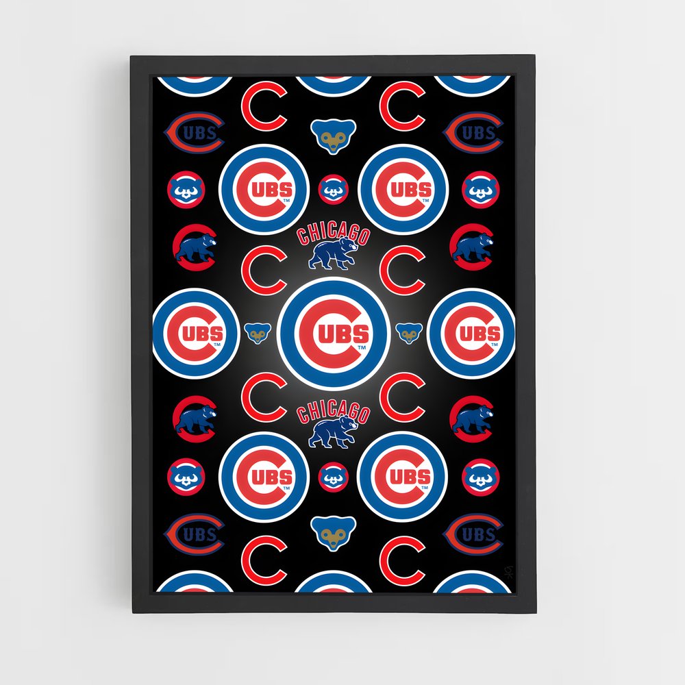 ap-chicago cubs-5 cadre Noir