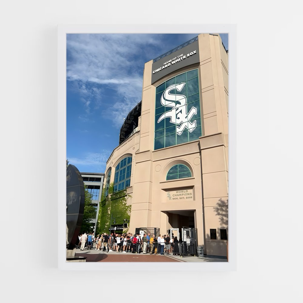 ap-chicago white sox-2 cadre Blanc