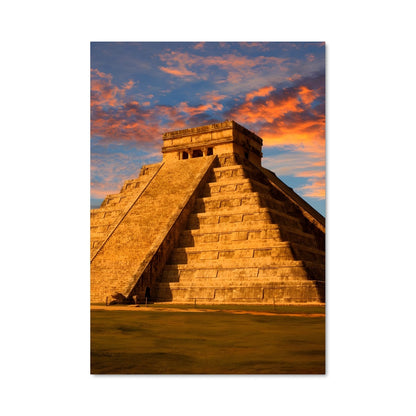 Poster La Pyramide de Chichen