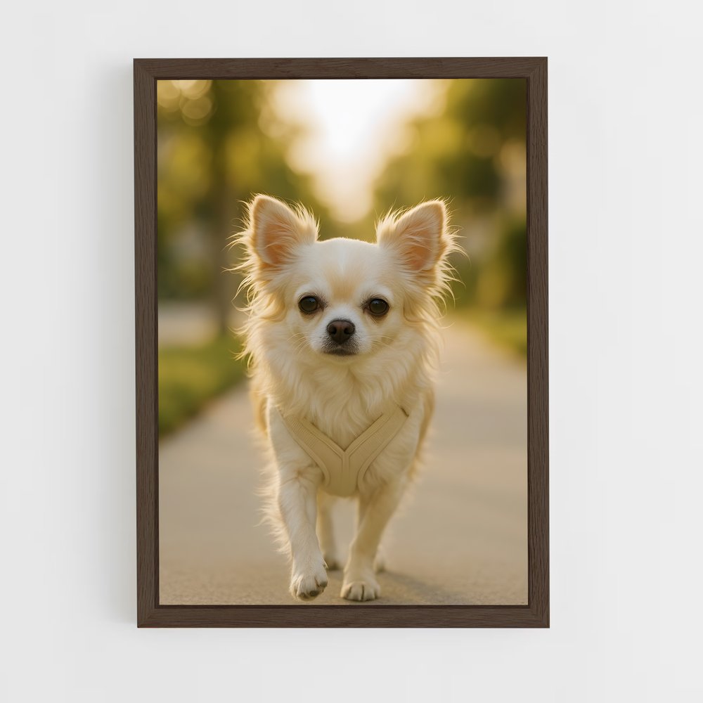 ap-chihuahua-1 cadre Bois foncé