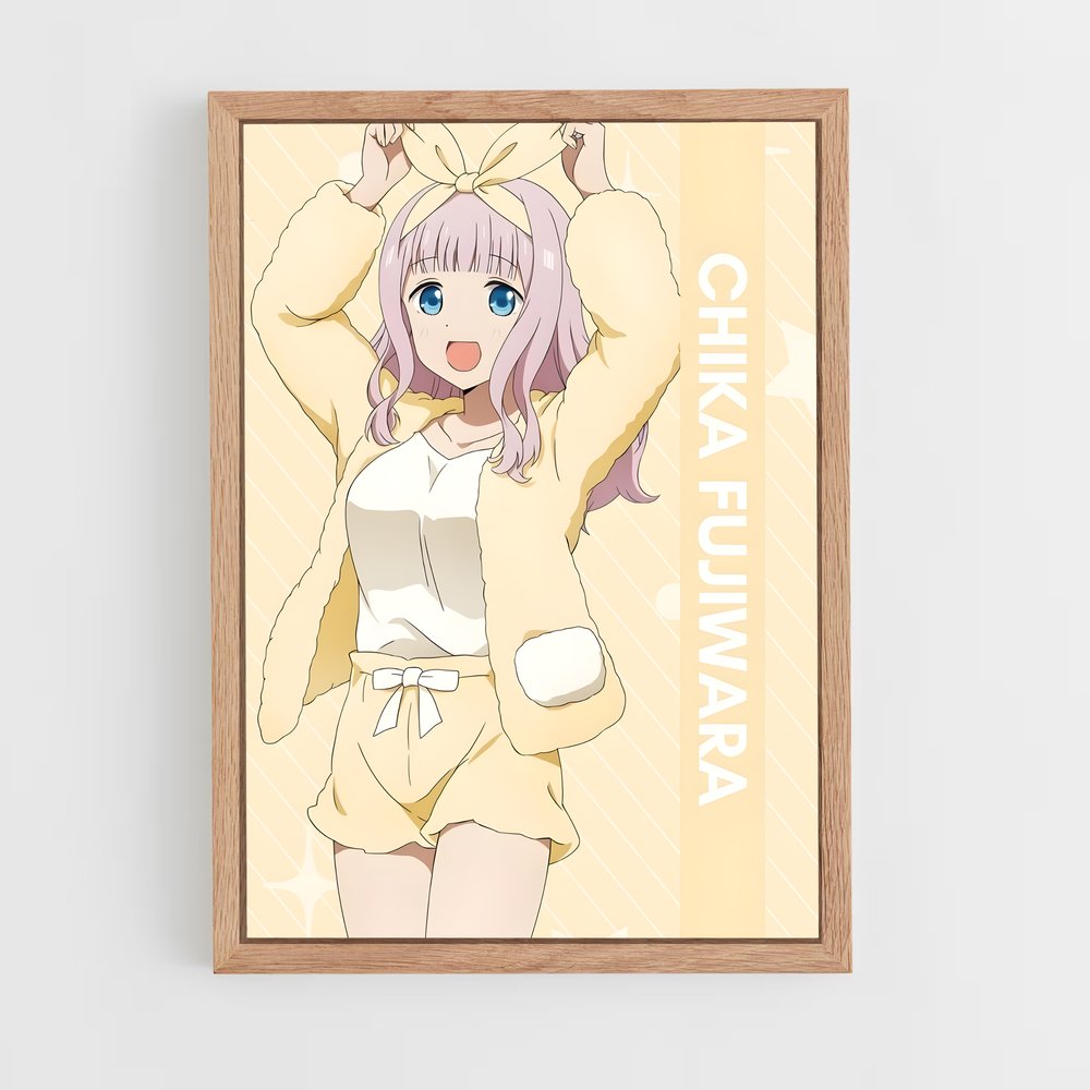 ap-chika fujiwara-2 cadre Bois clair