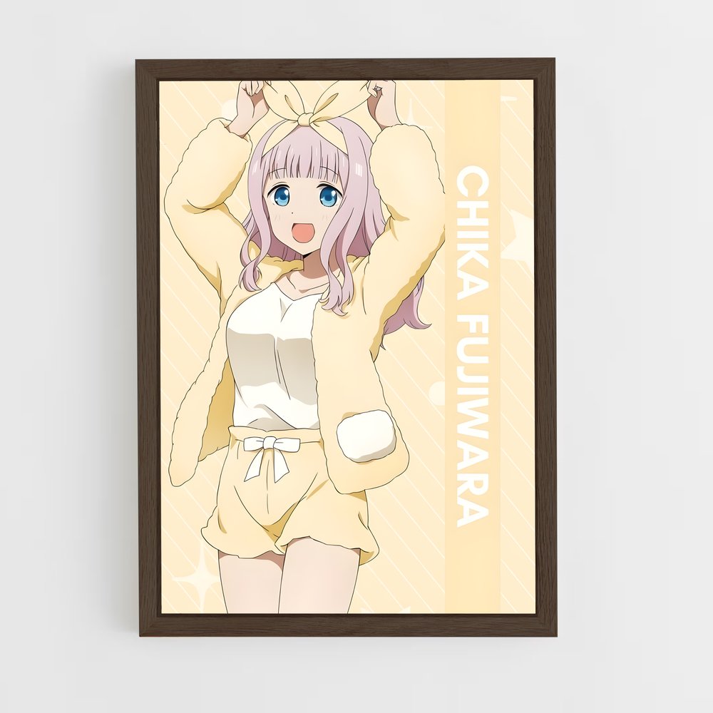 ap-chika fujiwara-2 cadre Bois foncé