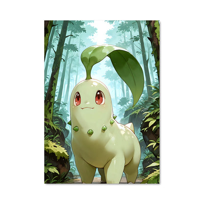 Poster Chikorita Éclatante