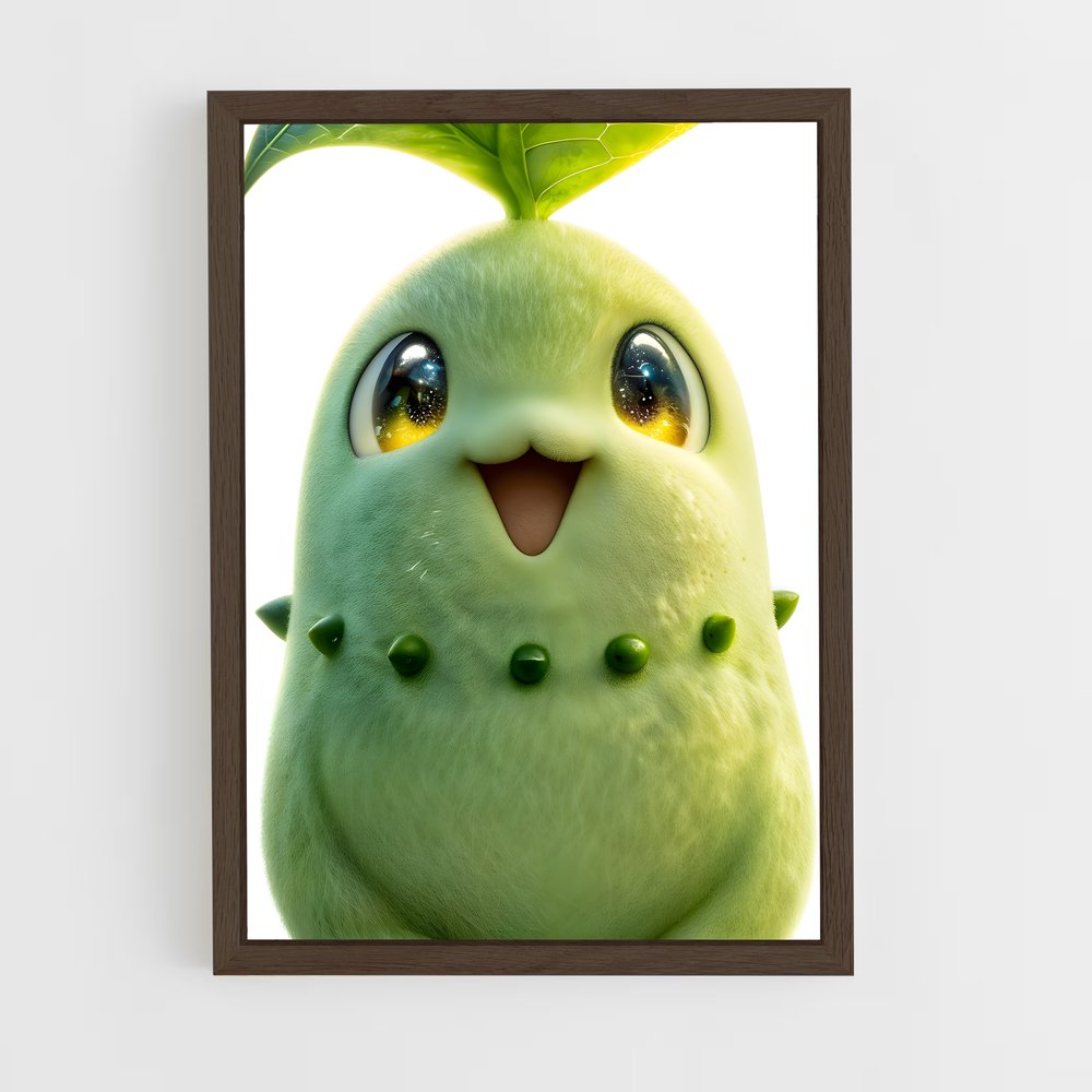 ap-chikorita-3 cadre Bois foncé
