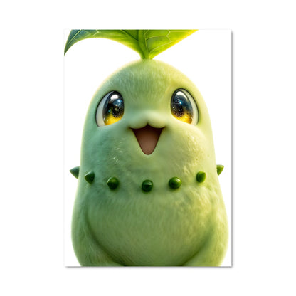 Poster Chikorita Enchantée