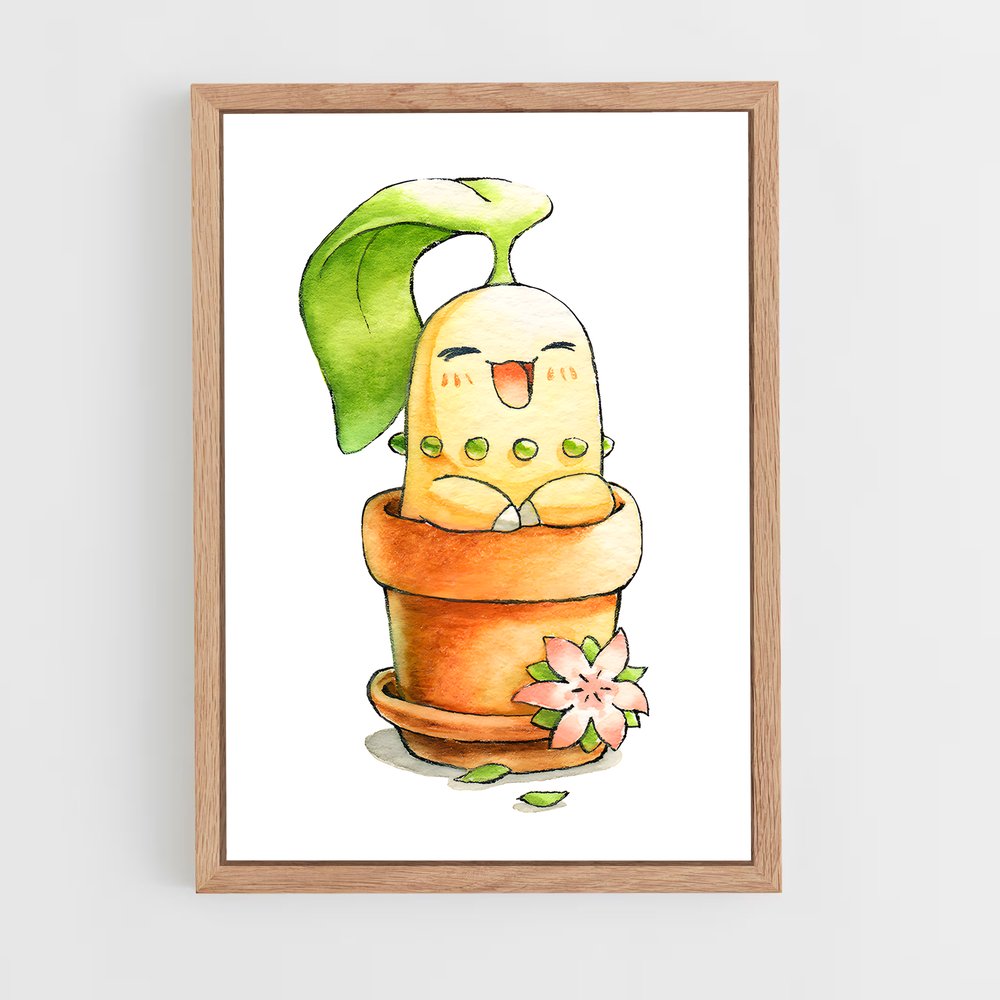 ap-chikorita-4 cadre Bois clair