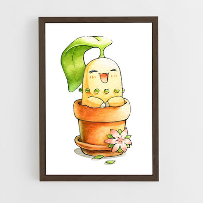ap-chikorita-4 cadre Bois foncé