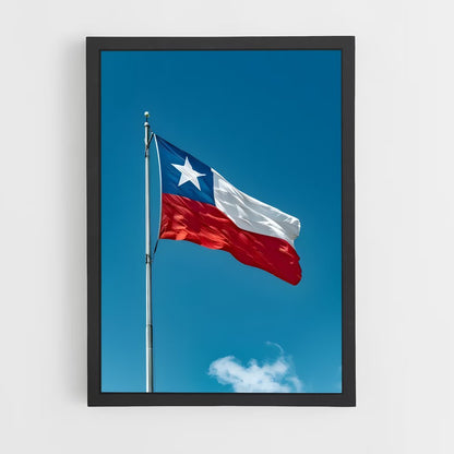 ap-chile flag-1 cadre Noir