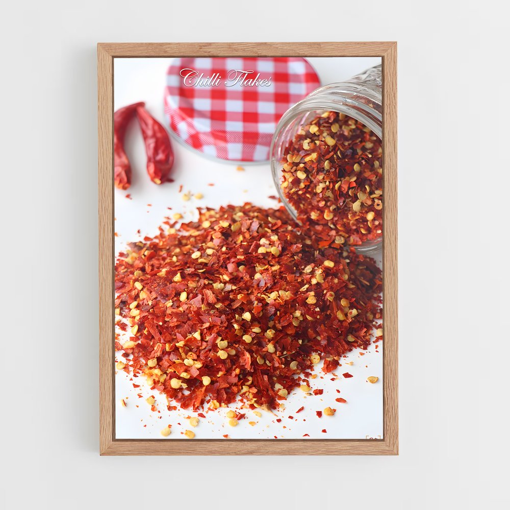 ap-chili flakes-1 cadre Bois clair