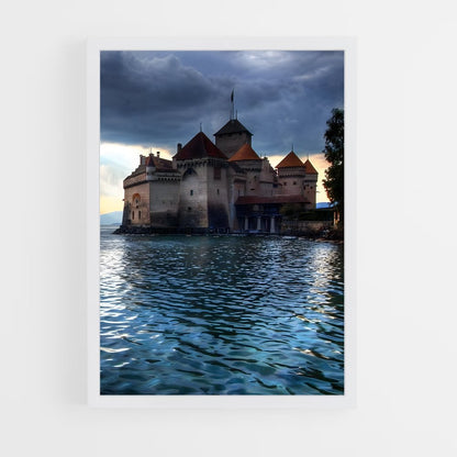ap-chillon castle-4 cadre Blanc