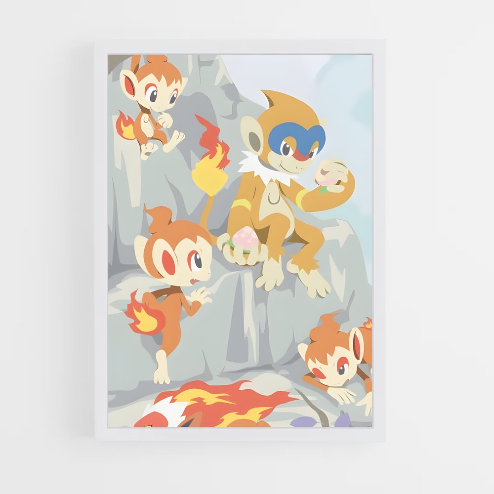 ap-chimchar-1 cadre Blanc
