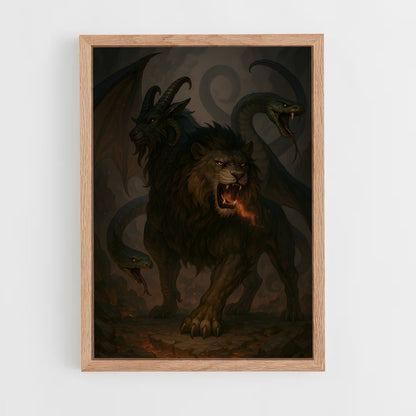 ap-chimera-2 cadre Bois clair