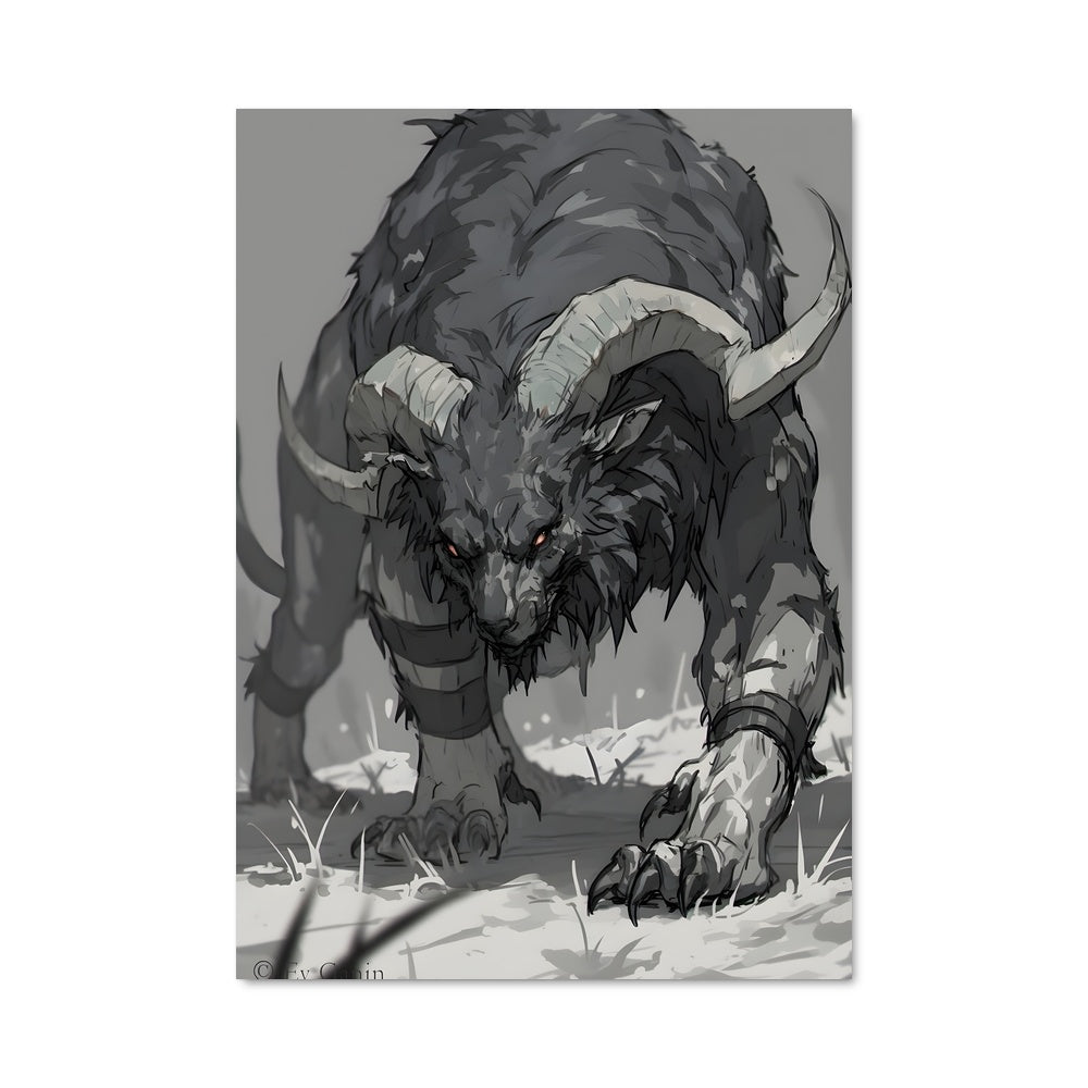 Poster Loup-Garou Titan