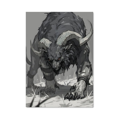 Poster Loup-Garou Titan