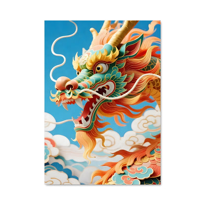 Poster Chinese dragon 15077