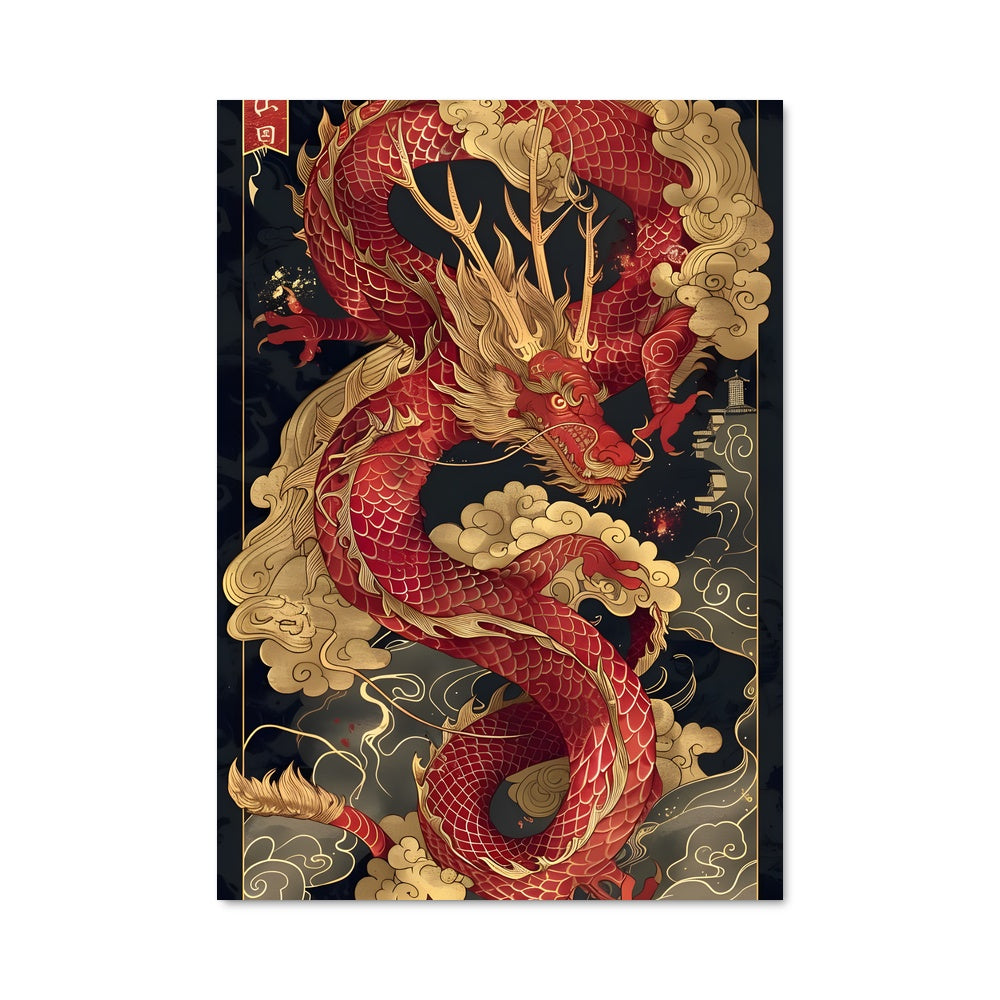 Poster Dragon d'Or