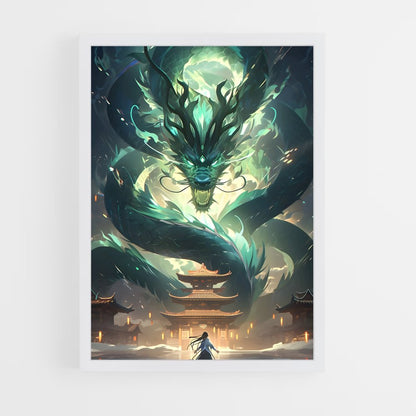 ap-chinese dragon-10 cadre Blanc