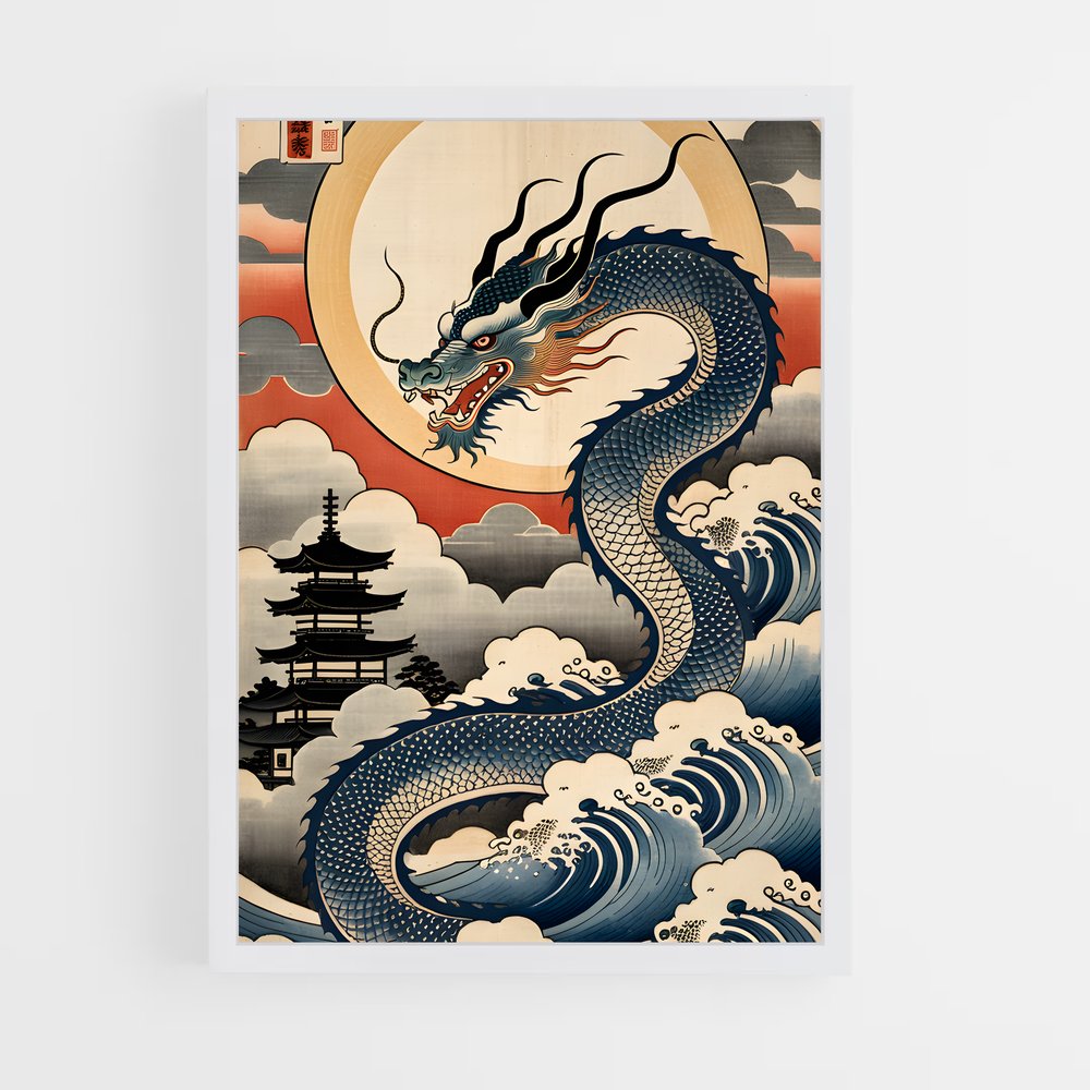 ap-chinese dragon-4 cadre Blanc