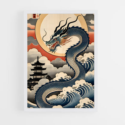 ap-chinese dragon-4 cadre Blanc