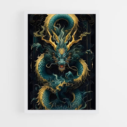 ap-chinese dragon-9 cadre Blanc