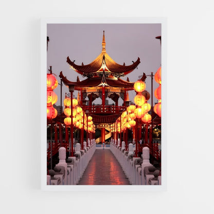 ap-chinese traditional architecture-8 cadre Blanc