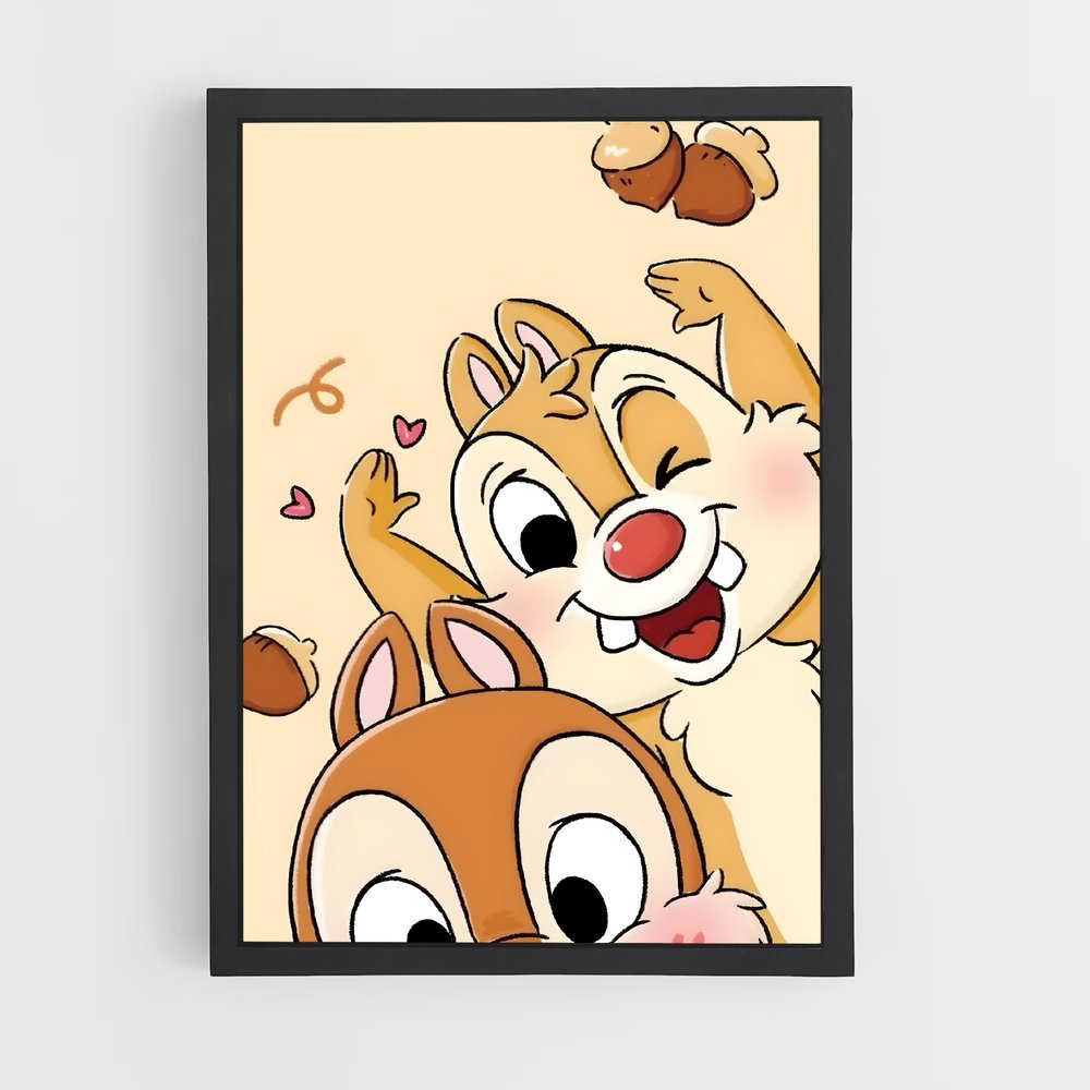 ap-chip and dale-1 cadre Noir