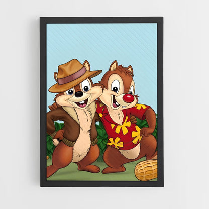 ap-chip and dale-2 cadre Noir