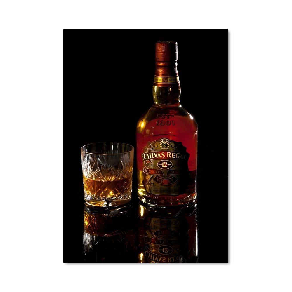 Poster Whisky & Élégance