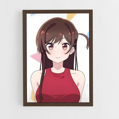 ap-chizuru mizuhara-1 cadre Bois foncé