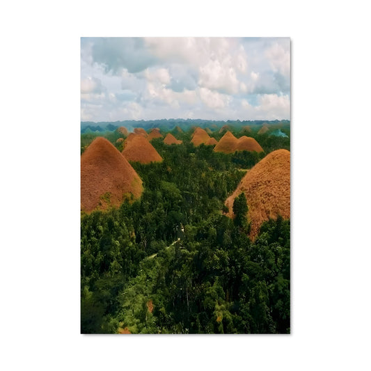 Poster Chocolate hills 88990