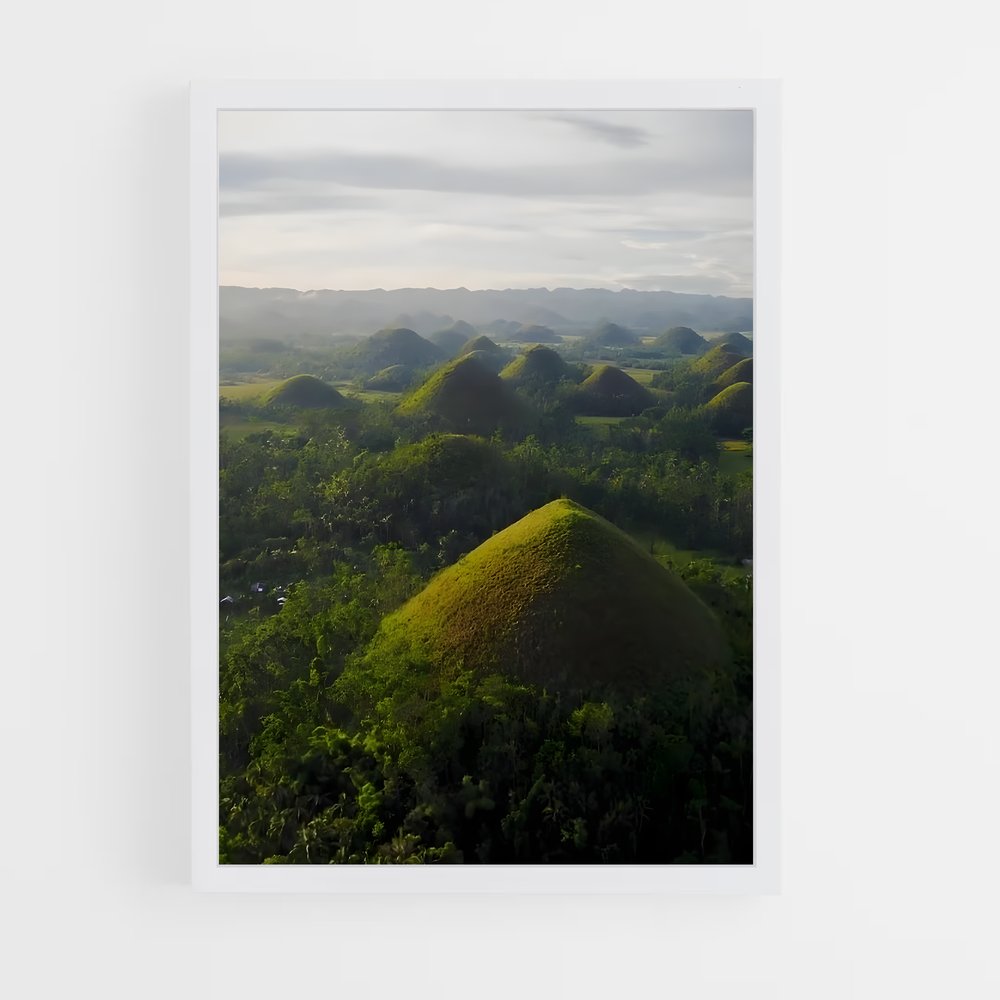 ap-chocolate hills-10 cadre Blanc