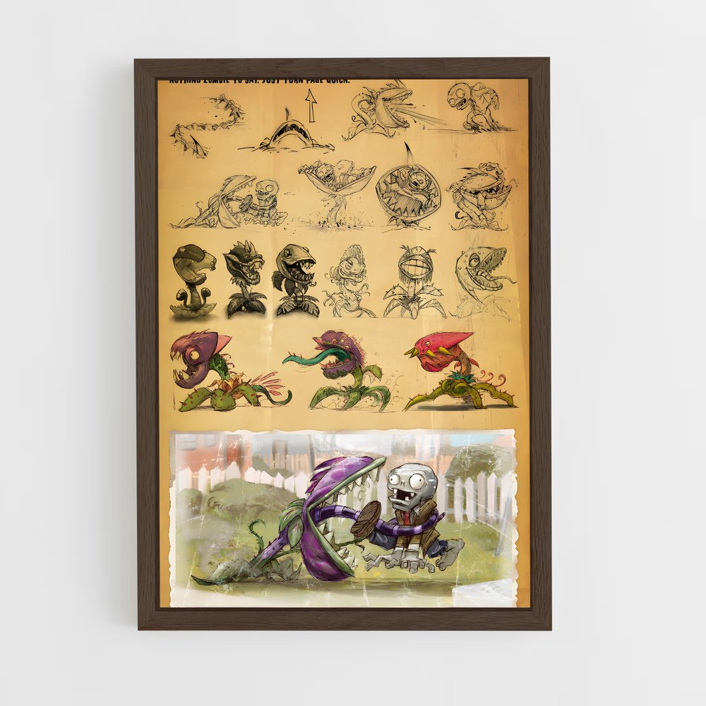 ap-chomper-1 cadre Bois foncé