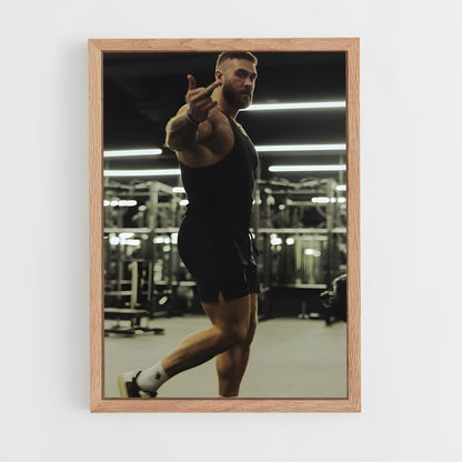 ap-chris bumstead-7 cadre Bois clair