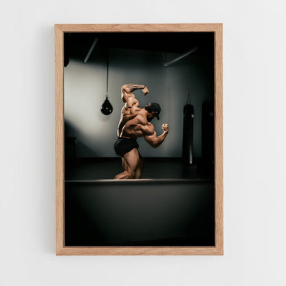 ap-chris bumstead-8 cadre Bois clair