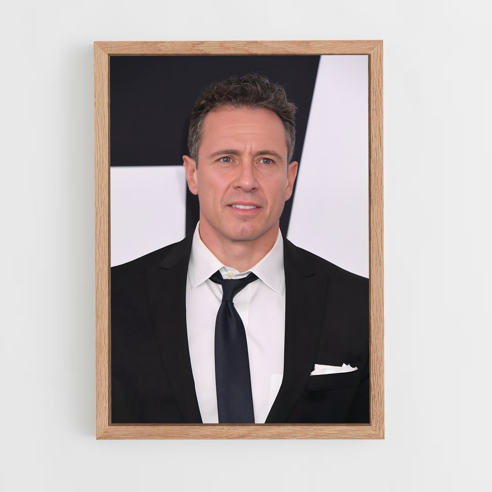 ap-chris cuomo-5 cadre Bois clair
