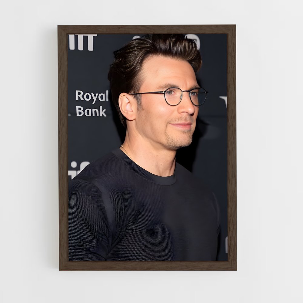 ap-chris evans-3 cadre Bois foncé