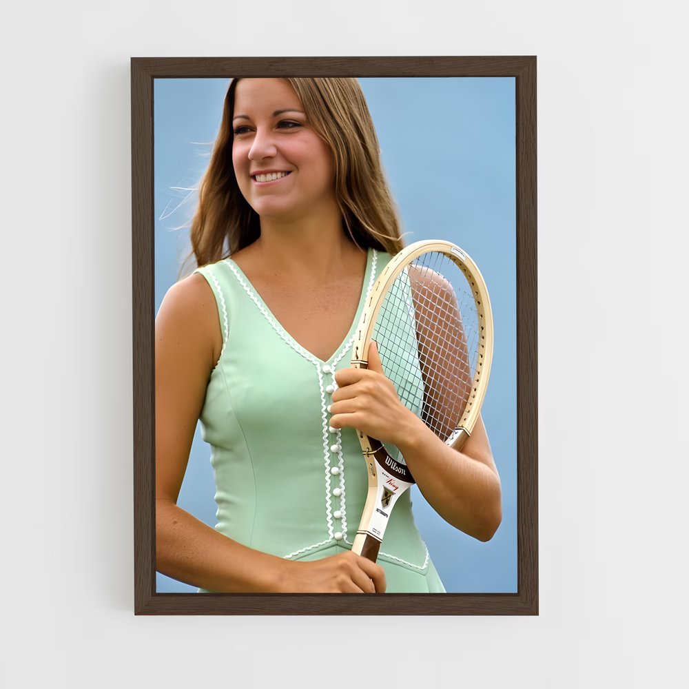 ap-chris evert-2 cadre Bois foncé