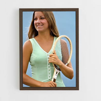 ap-chris evert-2 cadre Bois foncé