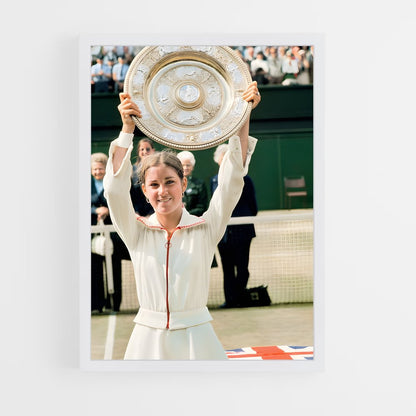 ap-chris evert-9 cadre Blanc