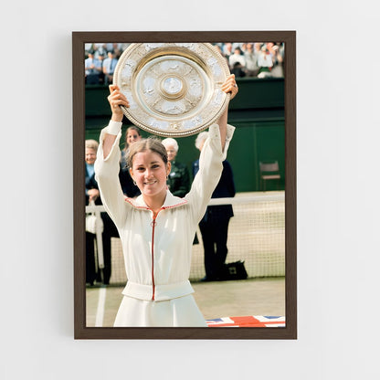 ap-chris evert-9 cadre Bois foncé
