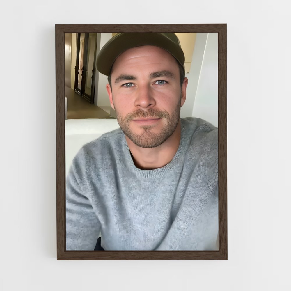 ap-chris hemsworth-1 cadre Bois foncé
