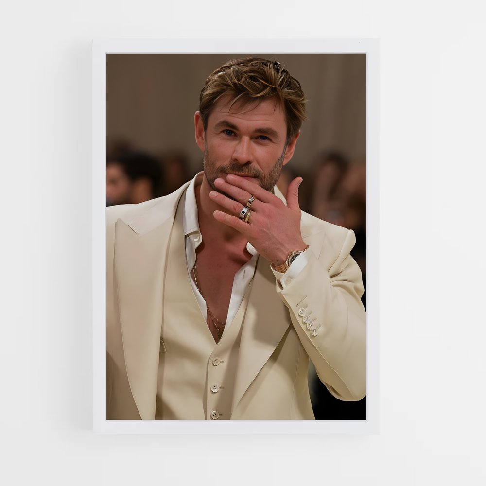 ap-chris hemsworth-11 cadre Blanc