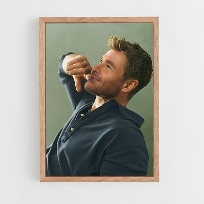 ap-chris hemsworth-2 cadre Bois clair