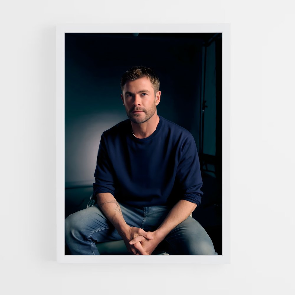 ap-chris hemsworth-4 cadre Blanc