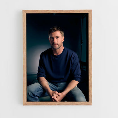 ap-chris hemsworth-4 cadre Bois clair