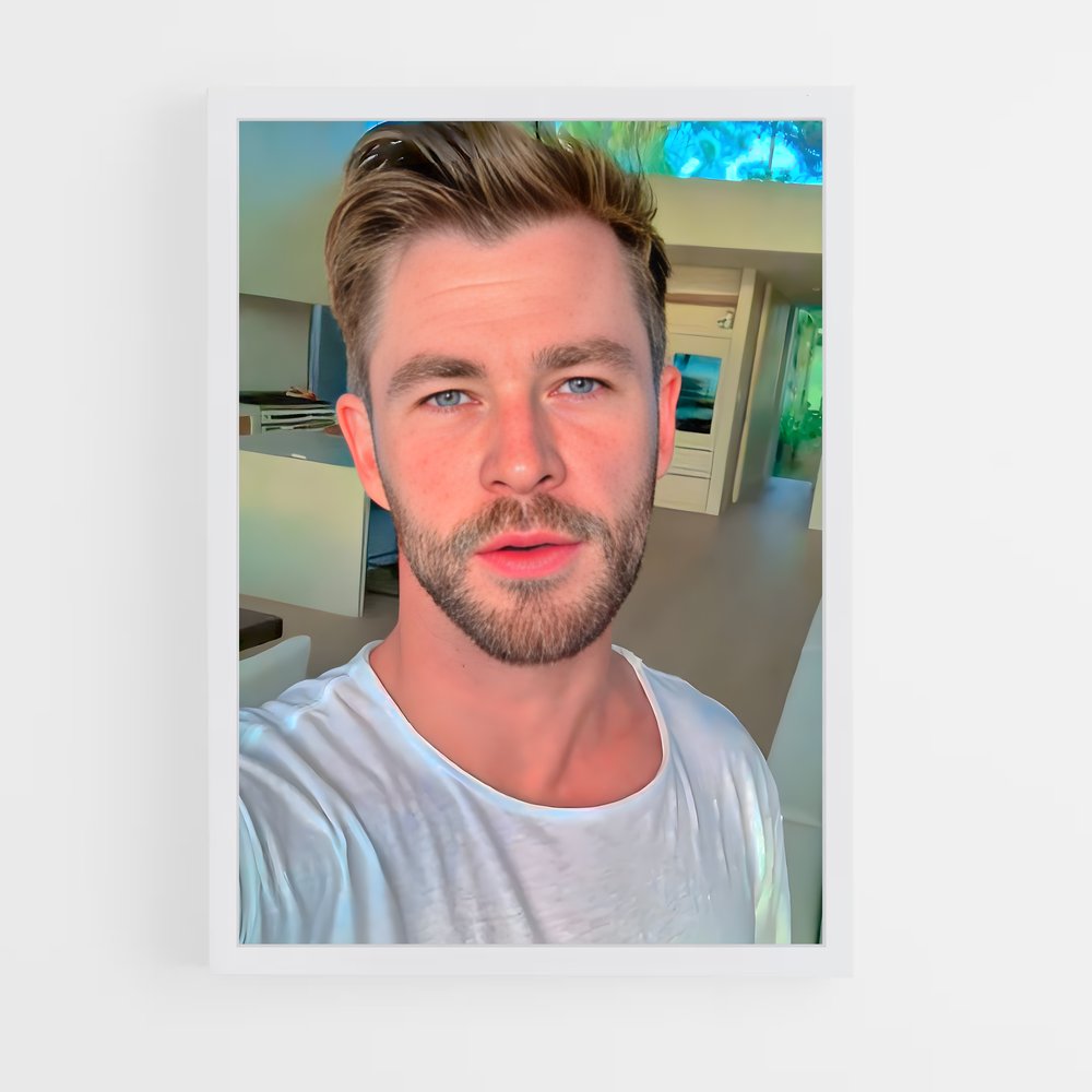 ap-chris hemsworth-8 cadre Blanc