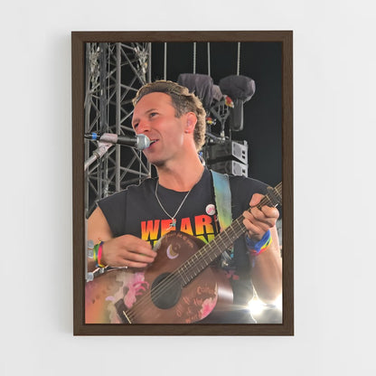 ap-chris martin-4 cadre Bois foncé