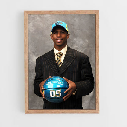 ap-chris paul-1 cadre Bois clair