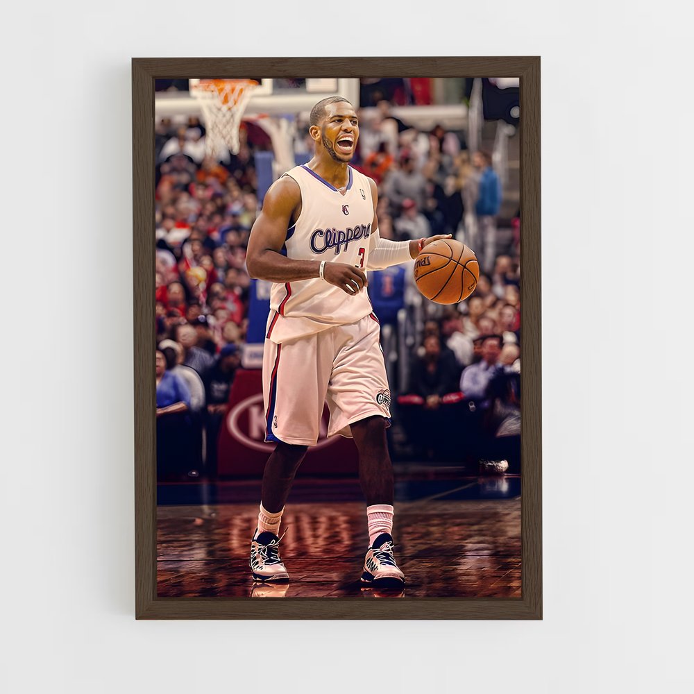 ap-chris paul-2 cadre Bois foncé