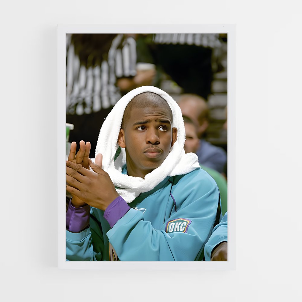 ap-chris paul-4 cadre Blanc